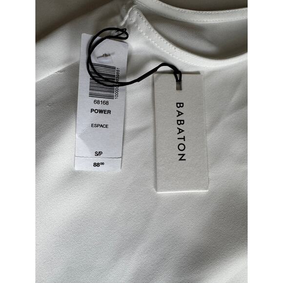 Aritzia Babaton Power Sleeveless Shell – White – New With Tags (Size S) - Picture 6 of 7